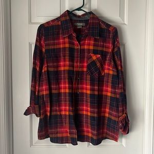 Orange flannel